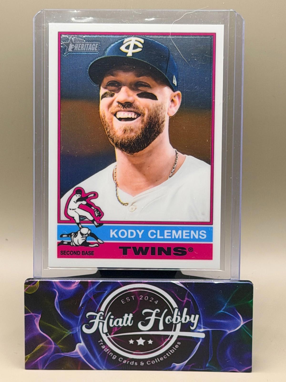 2025 Topps Heritage High Number - Kody Clemens #658 - Chrome