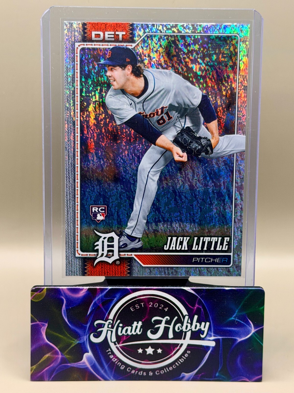 2026 Topps Series 2 - #566 Jack Little - Holofoil (RC)