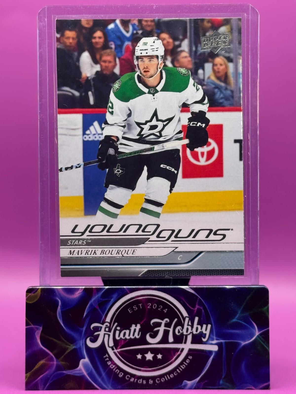 2024-25 Upper Deck Series 1 - Young Guns Mavrik Bourque #215 (RC)