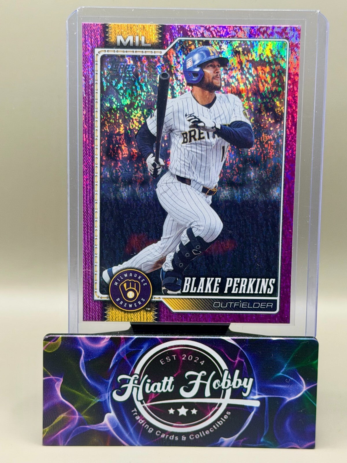 2026 Topps Series 2 - #379 Blake Perkins - Pink Holofoil