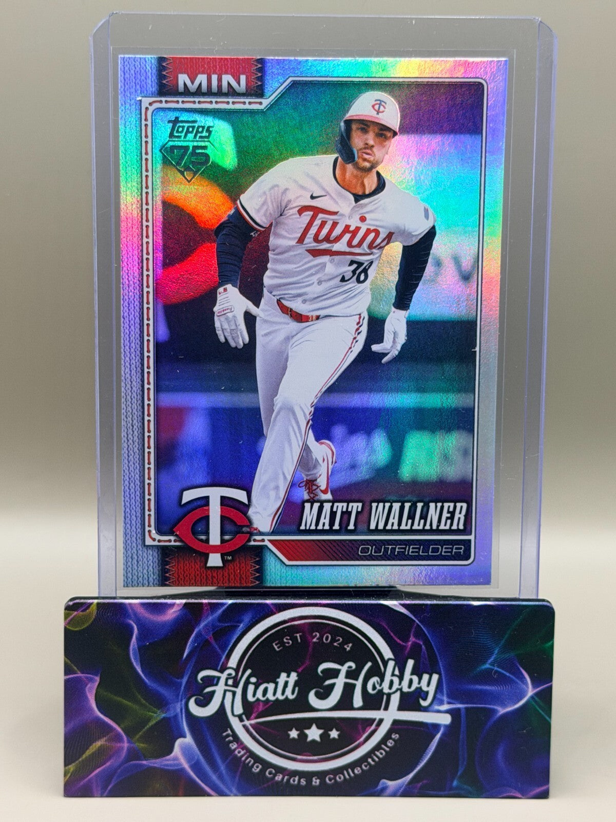 2026 Topps Series 2 - #426 Matt Wallner - Rainbow Foil