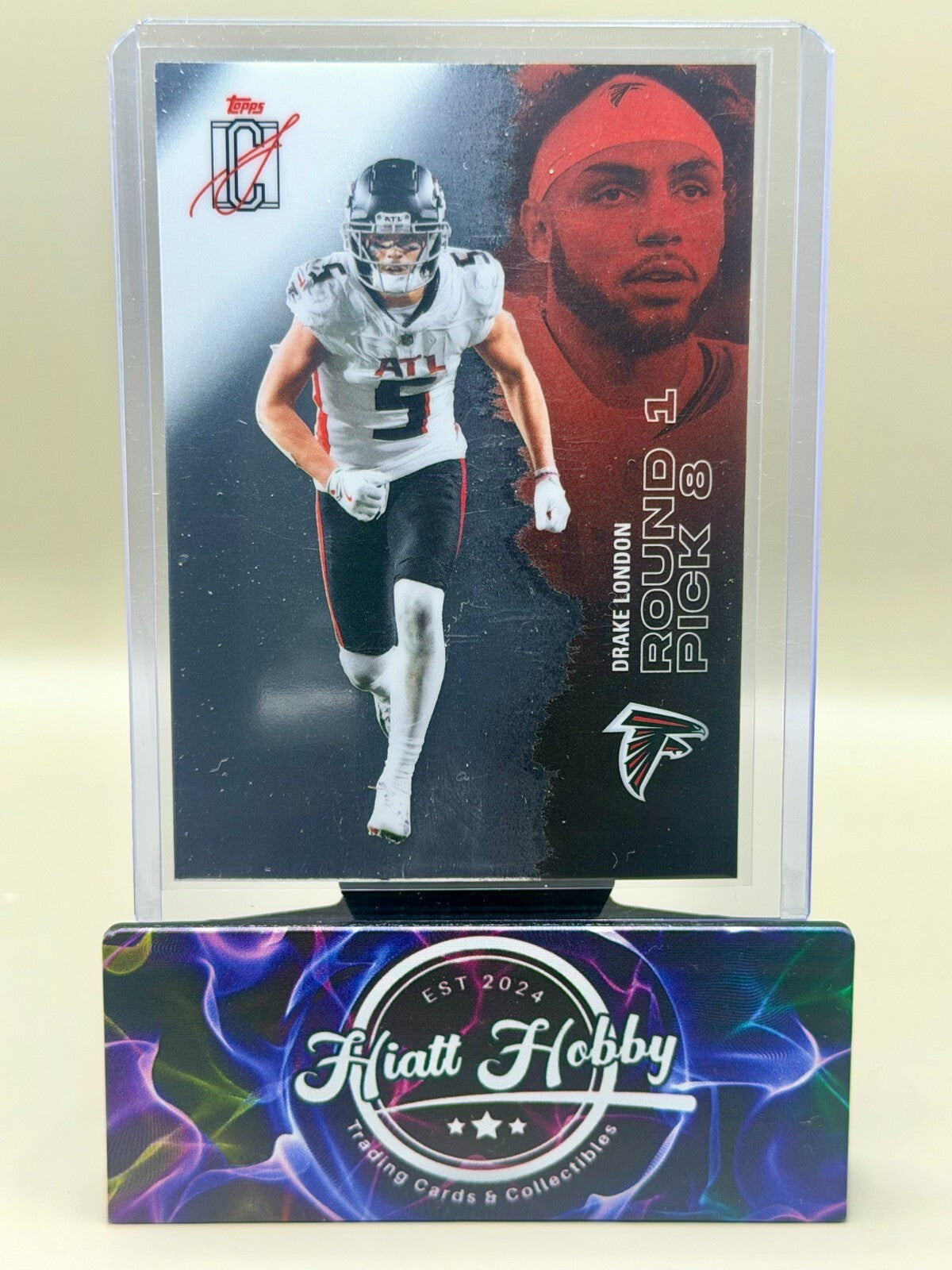 2025 Topps Signature Class Football - #62 Drake London - Chrome
