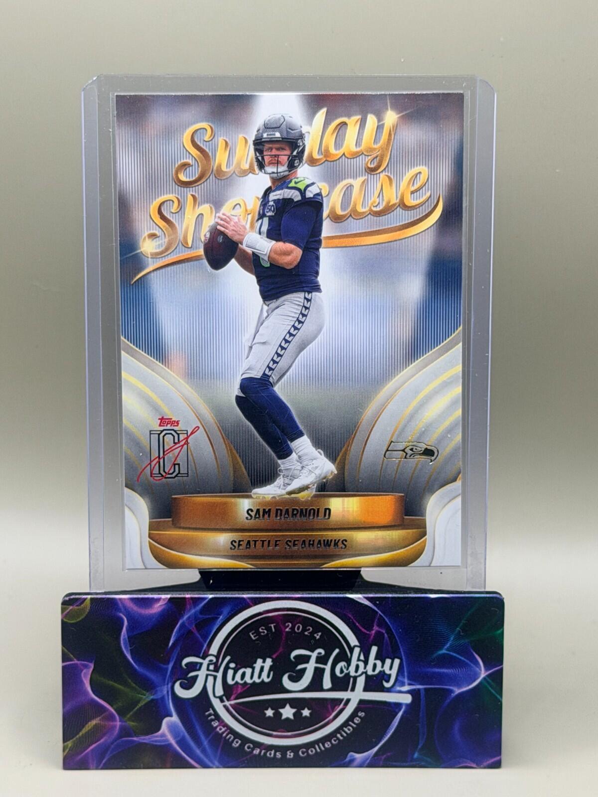 2025 Topps Signature Series Football - #SS-18 Sam Darnold - Sunday Showcase