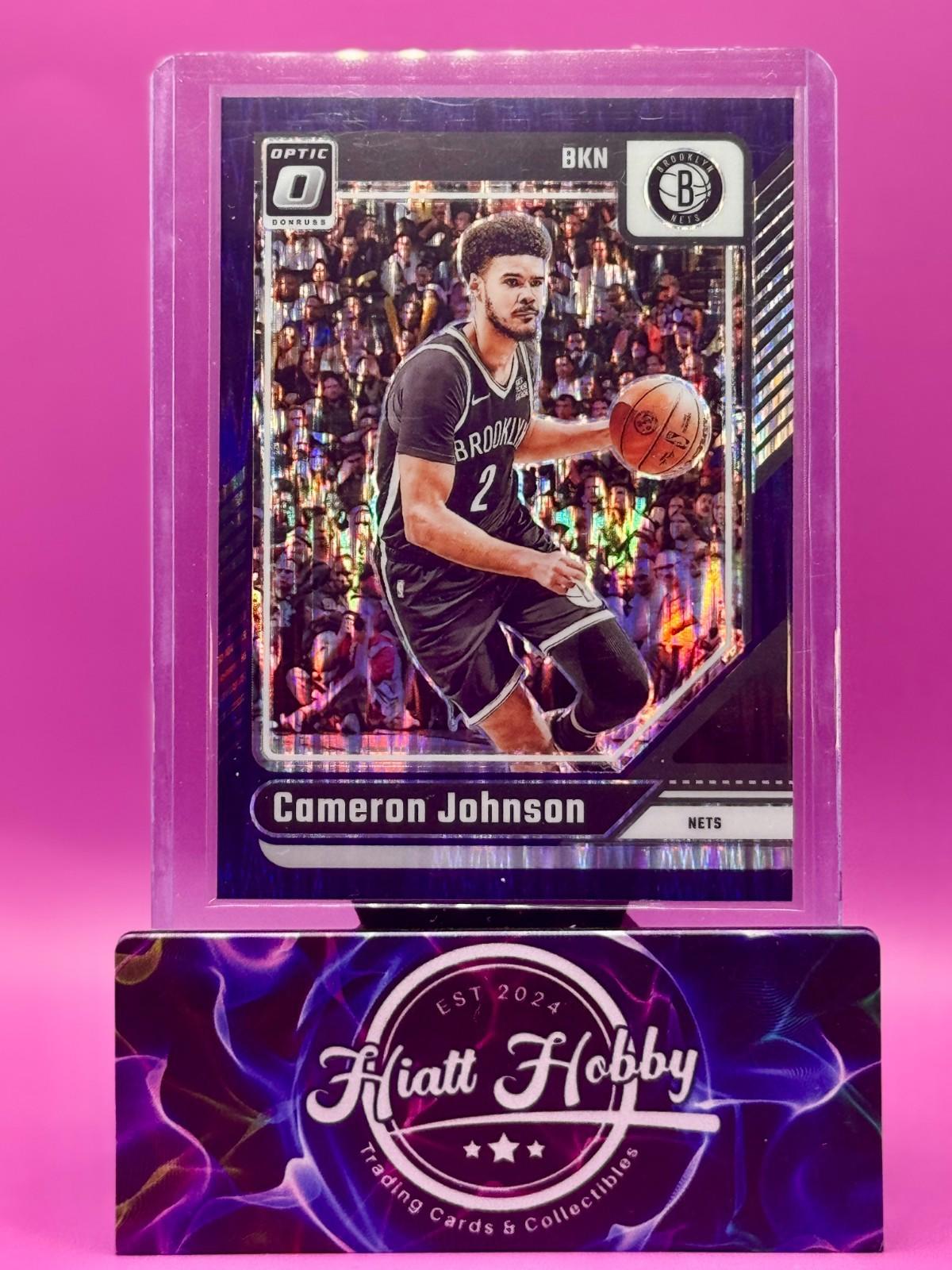 2024-25 Panini Donruss Optic - Cameron Johnson #35 - Purple Shock Prizm