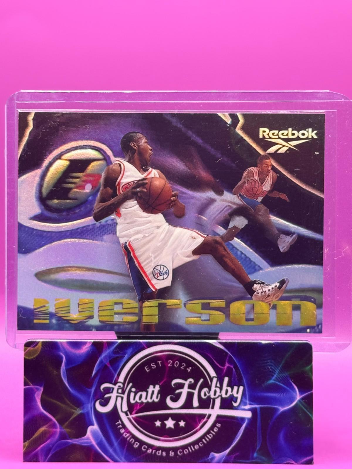 1997-98 Skybox Premium - Allen Iverson #100 Reebok Silver