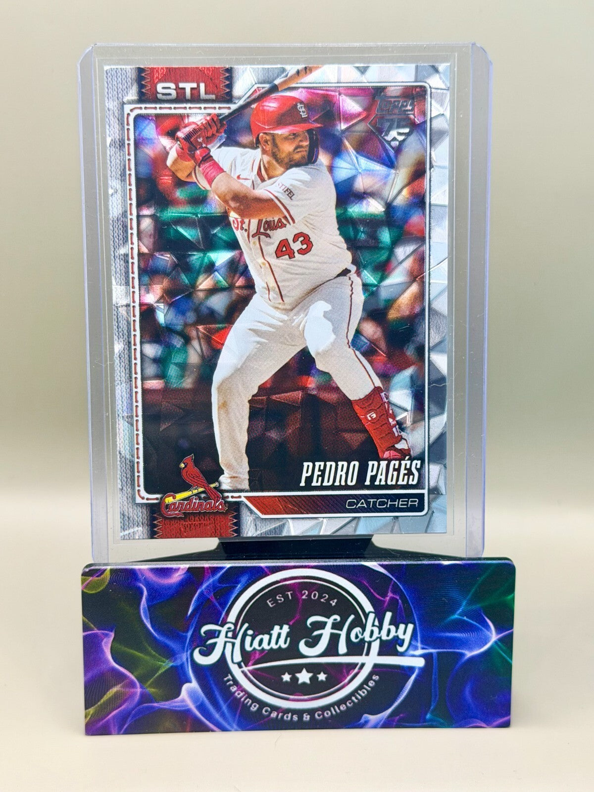 2026 Topps Series 1 - #280 Pedro Pages - Diamante Foil