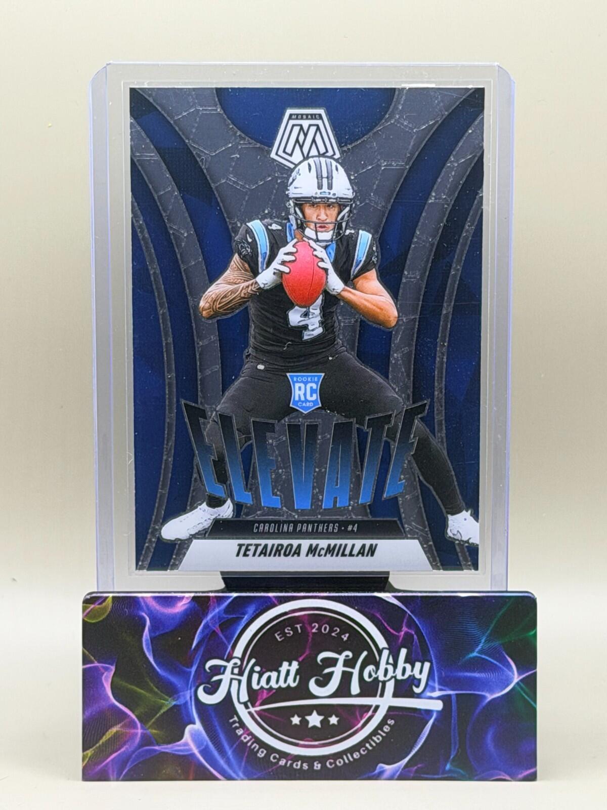 2025 Panini Mosaic Football - #6 Tetairoa McMillan - Elevate (RC)
