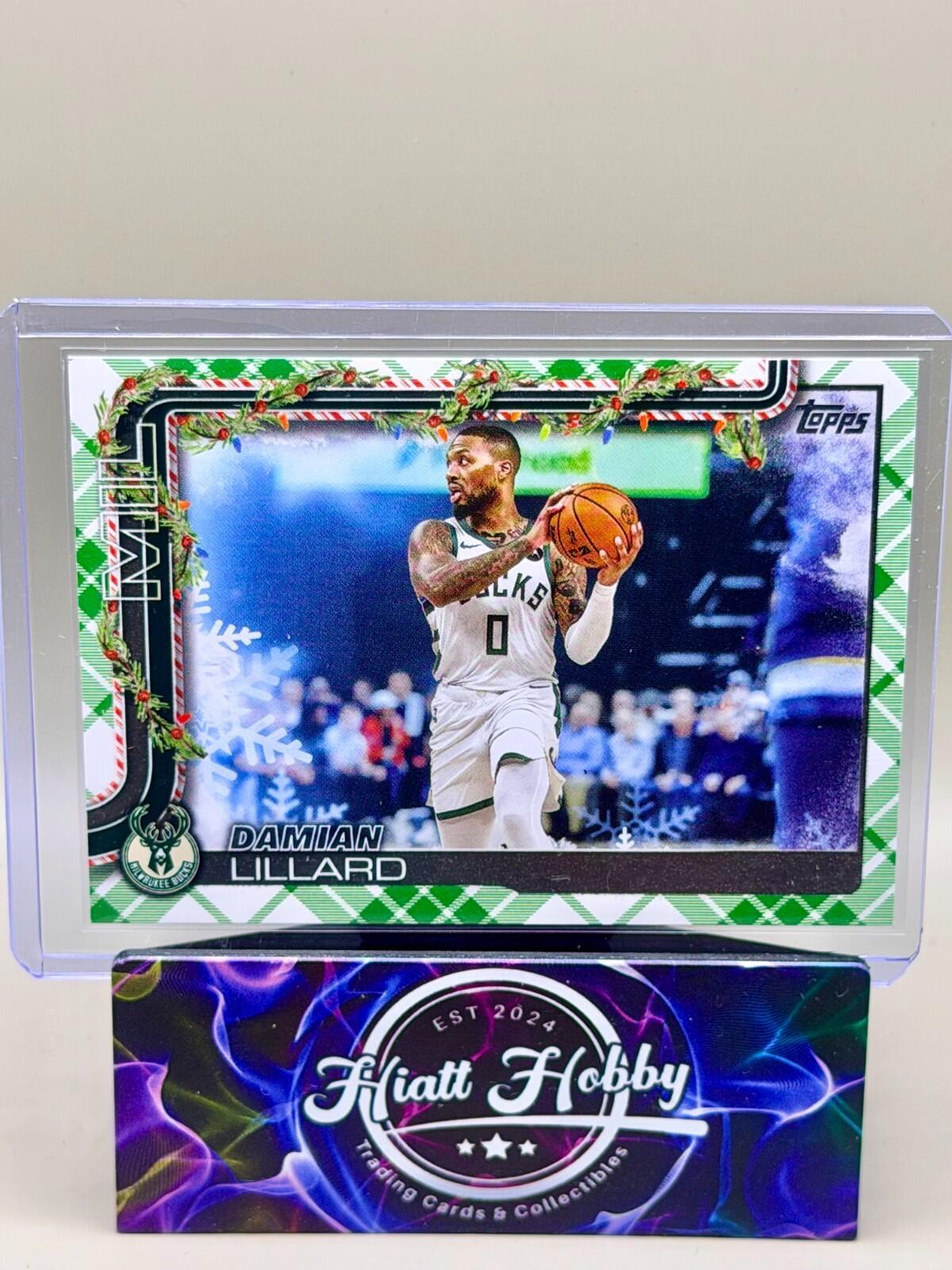 2025-26 Topps Holiday Basketball Plaid Parallels - Complete your set.