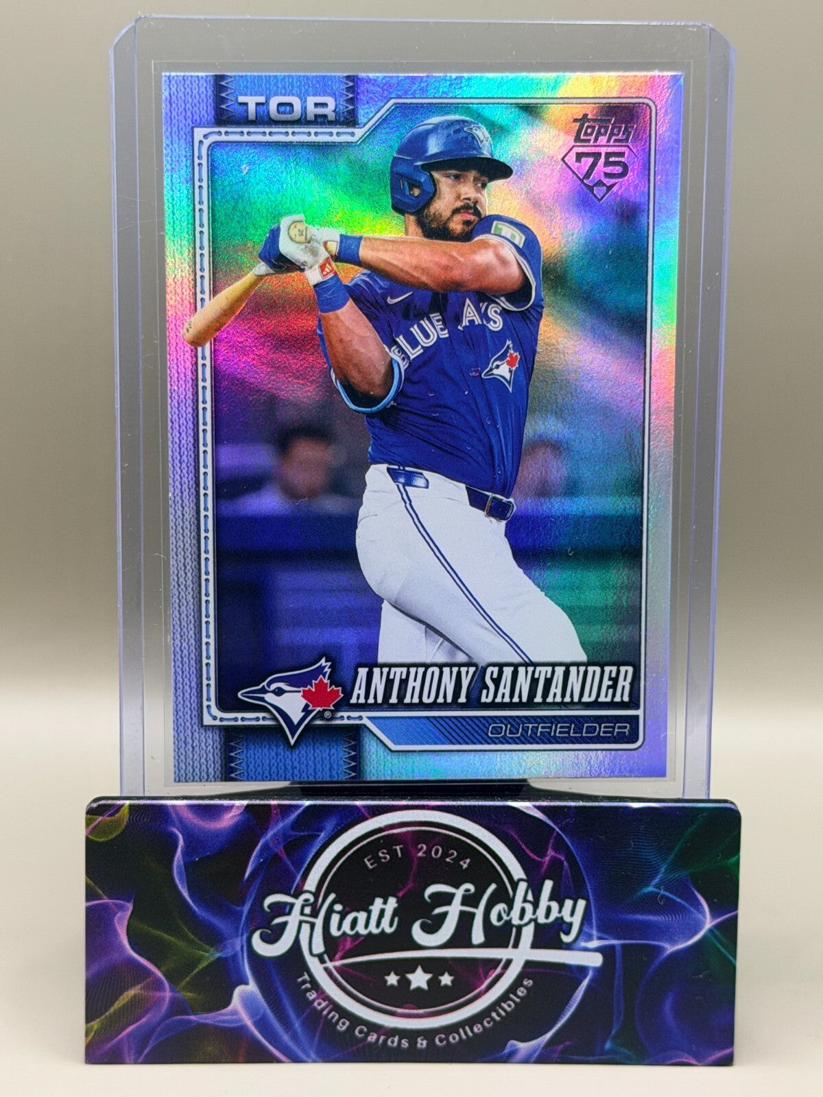 2026 Topps Series 2 - #402 Anthony Santander - Rainbow Foil