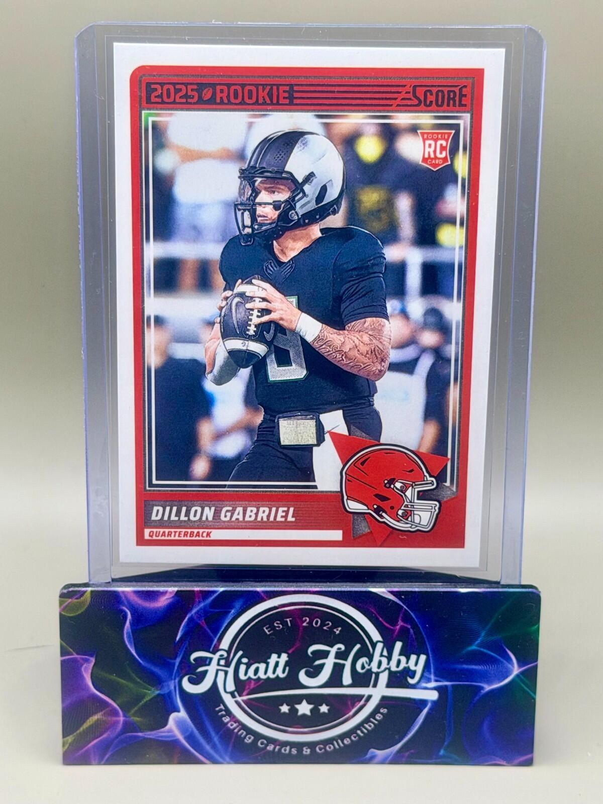 2025 Panini Score - #41 Dillon Gabriel (RC)