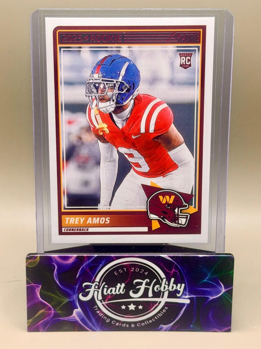 2025 Panini Score - #92 Trey Amos (RC)