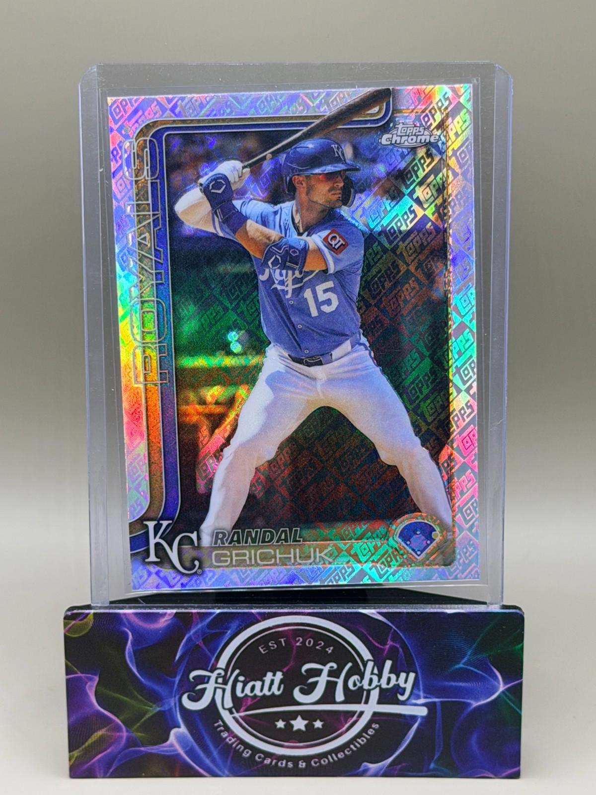 2025 Topps Chrome Update - Randal Grichuk #USC158 - Fanatics Logo Refractor