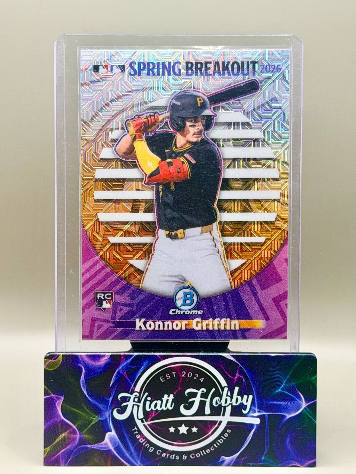 2026 Bowman Chrome - #SB-1 Konnor Griffin - Spring Breakout - Mojo (RC)