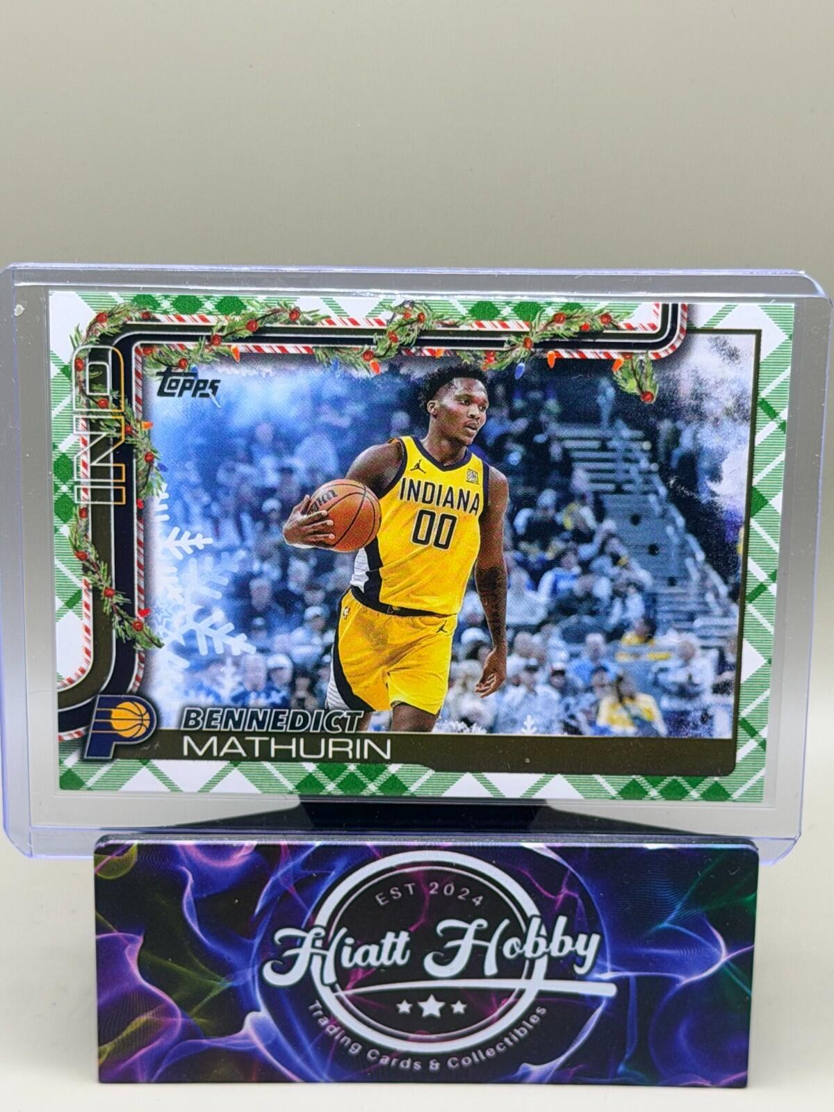 2025-26 Topps Holiday Basketball Plaid Parallels - Complete your set.
