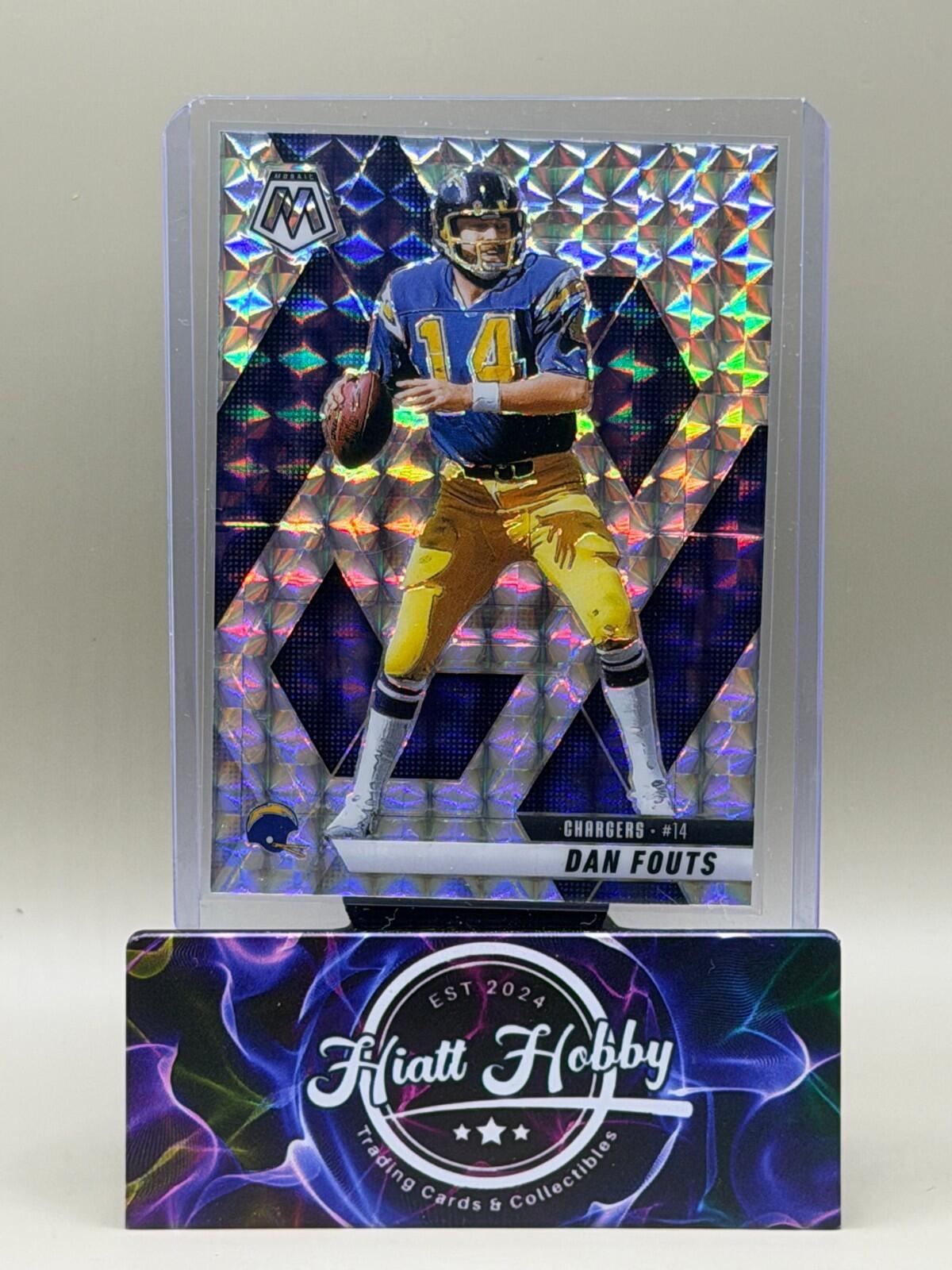 2025 Panini Mosaic Football - #93 Dan Fouts - Silver Mosaic