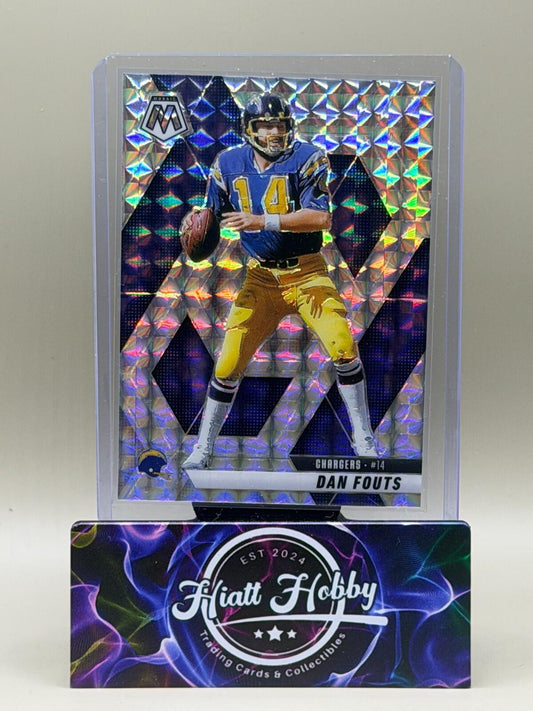 2025 Panini Mosaic Football - #93 Dan Fouts - Silver Mosaic