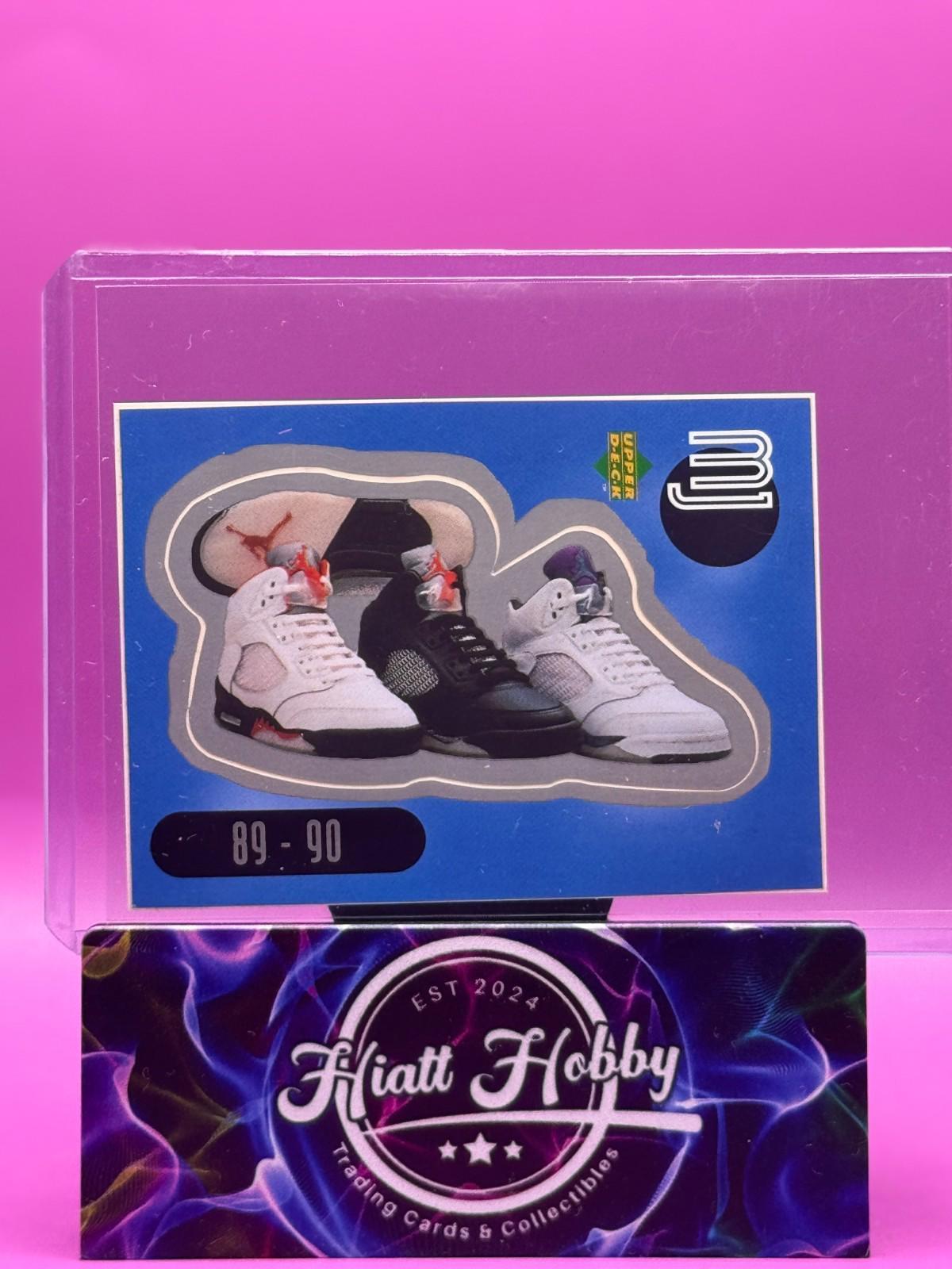1998 Upper Deck MJ Shoes Sticker