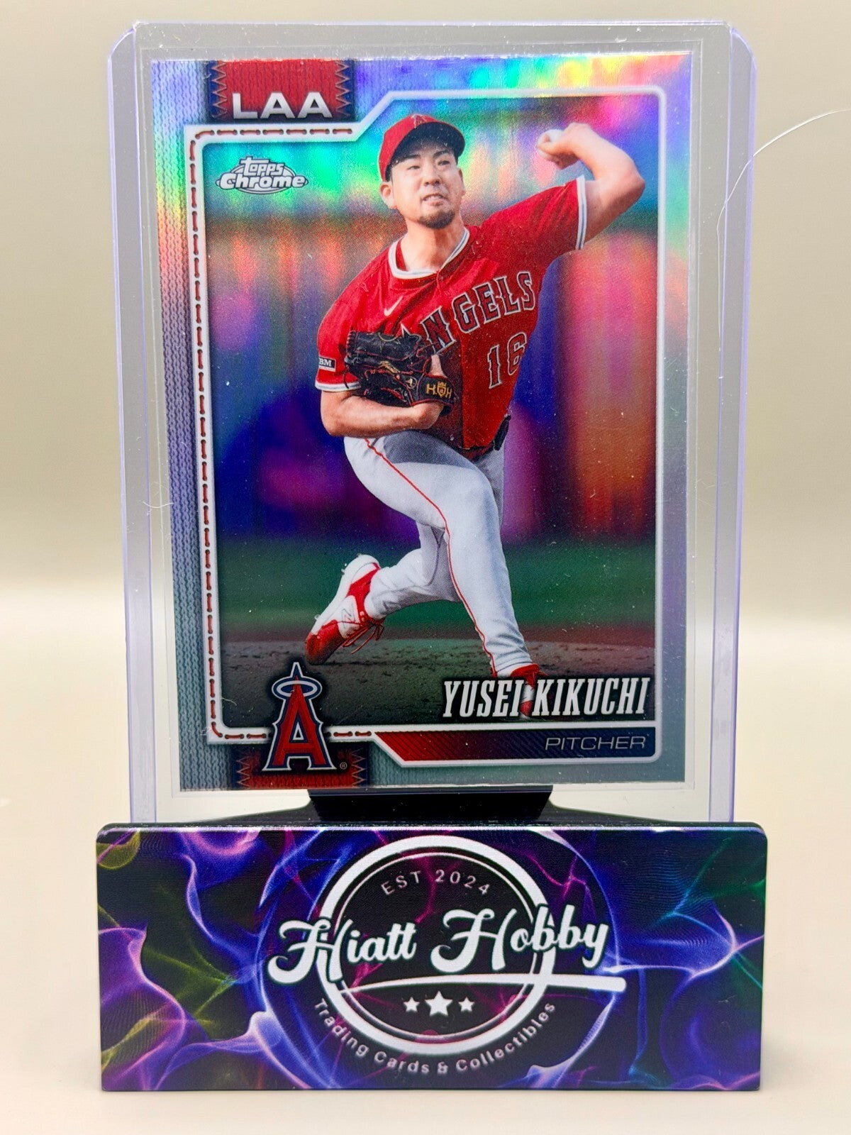 2026 Topps Chrome - #36 Yusei Kikuchi - Refractor