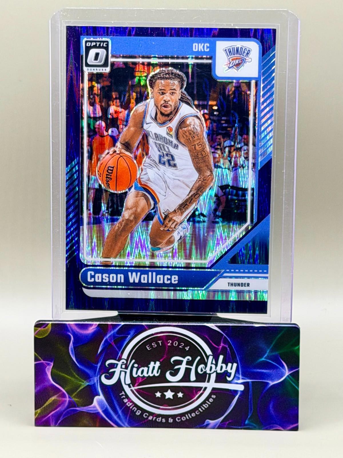 2024-25 Panini Donruss Optic - Cason Wallace #191 - Purple Shock Prizm