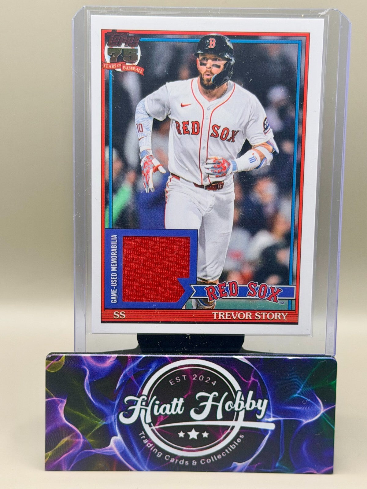 2026 Topps Series 2 - #91R2-TS Trevor Story - 35th Anniversary Relic