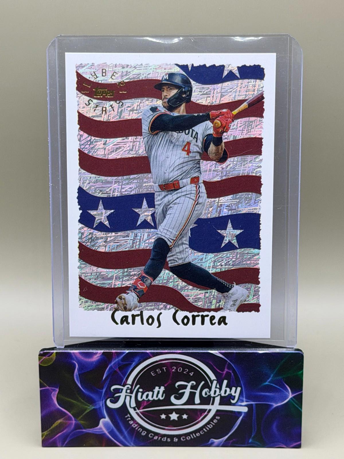 2025 Topps Archives - 1995 Topps Cyberstats Carlos Correa #95C-22