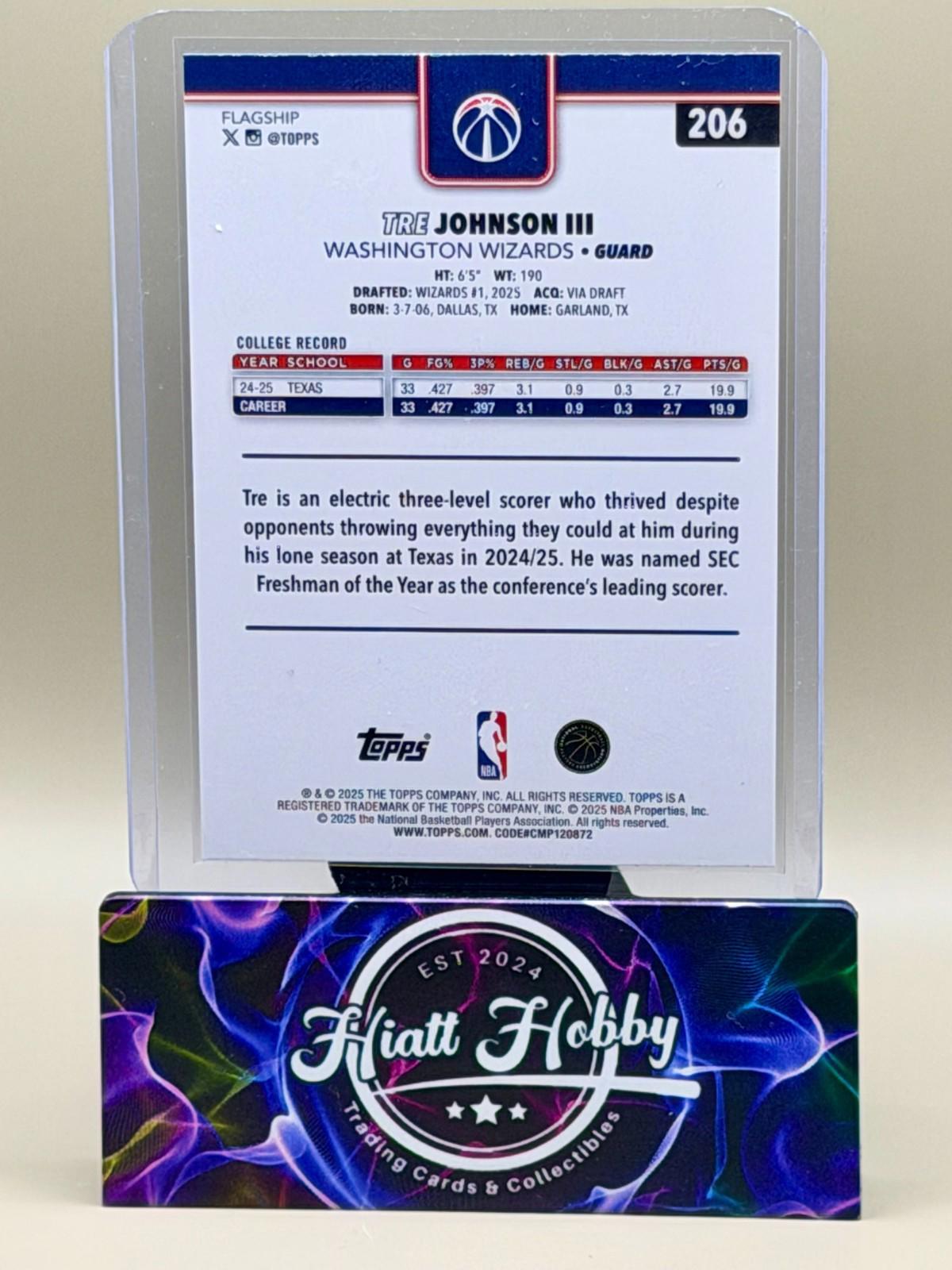 2025-26 Topps Basketball Rookies - Complete your set