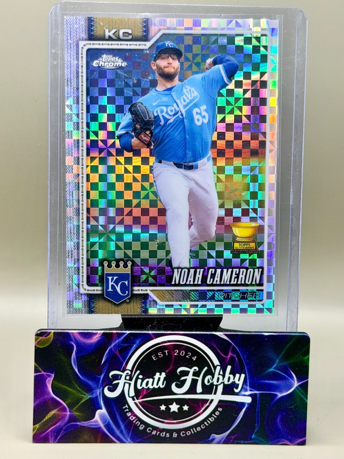2026 Topps Chrome - #118 Noah Cameron - X-Fractor