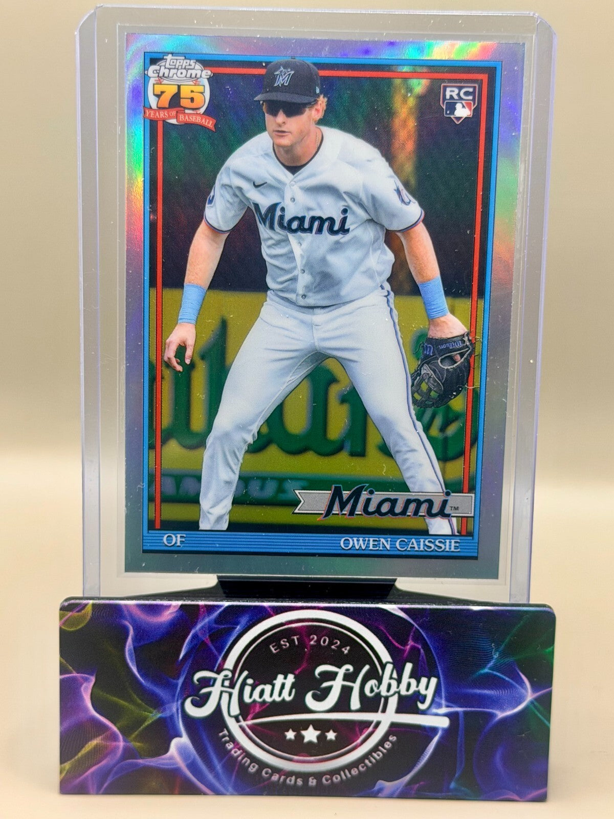 2026 Topps Chrome - #91CB-27 Owen Caissie - 35th Anniversary (RC)