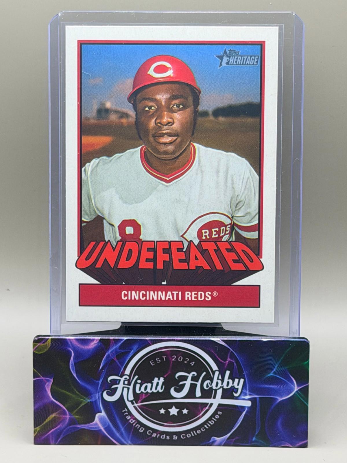 2025 Topps Heritage High Number - Joe Morgan #U-3 - Undefeated