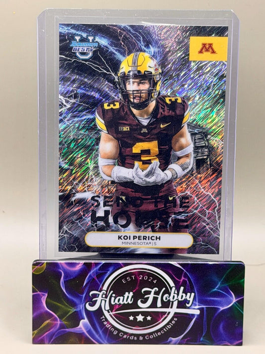 2025 Bowman's Best U - #SH-8 Koi Perich - Send The House - Shimmer