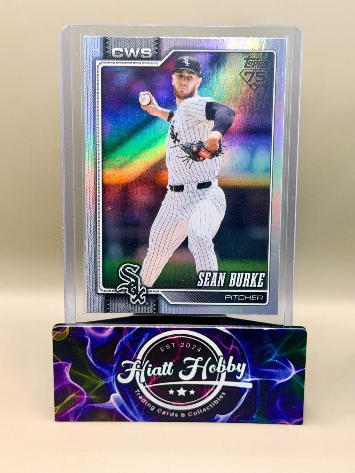 2026 Topps Series 1 - #137 Sean Burke - Rainbow Foil