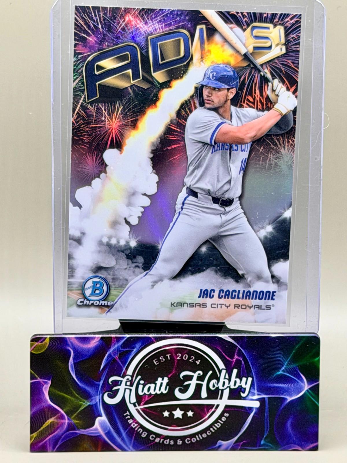 2025 Bowman Chrome - Jac Caglianone #AD-3 - Adios (RC)