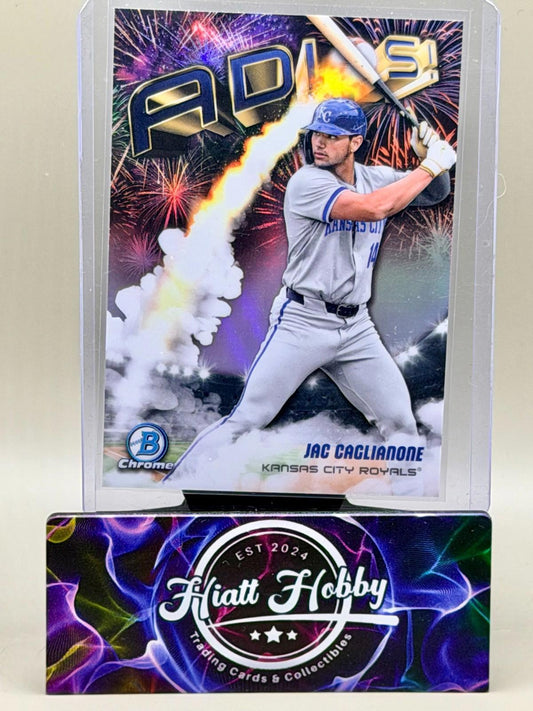 2025 Bowman Chrome - Jac Caglianone #AD-3 - Adios (RC)