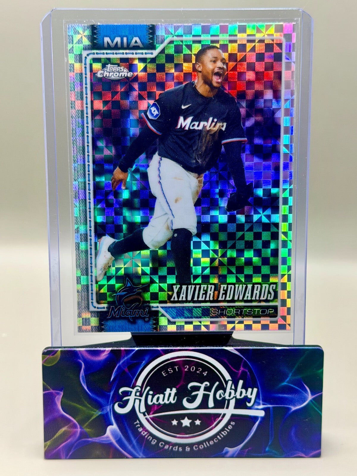 2026 Topps Chrome - #204 Xavier Edwards - X-Fractor