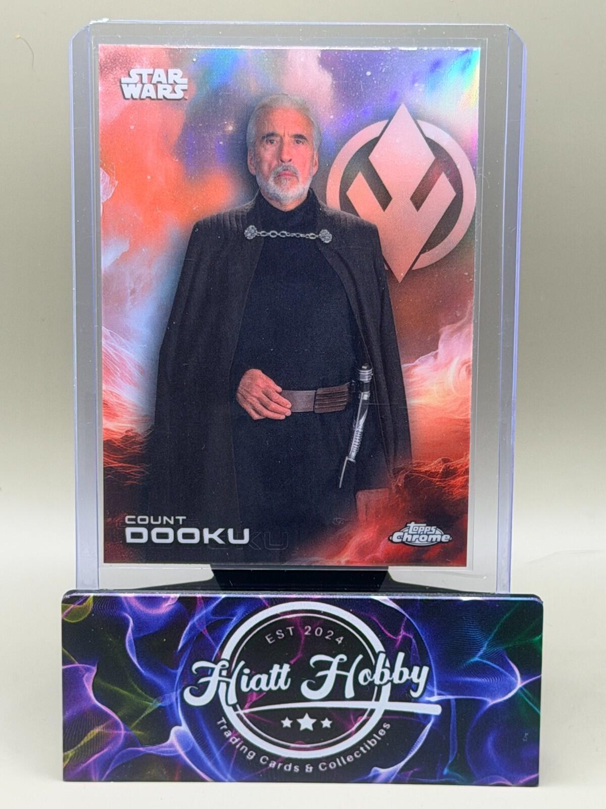 2025 Topps Chrome Star Wars - #27 Count Dooku - Refractor
