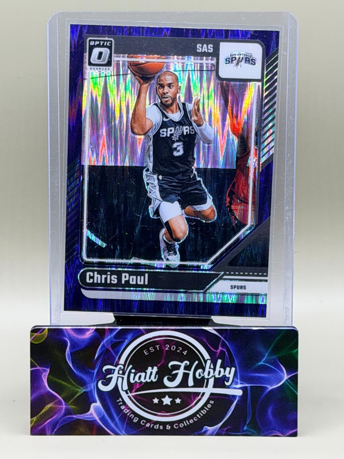 2024-25 Panini Donruss Optic - Chris Paul #134 - Purple Shock Prizm