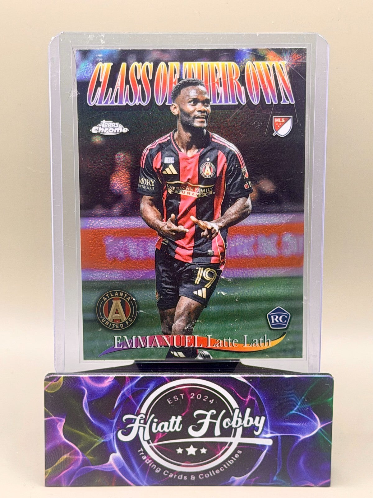 2025 Topps Chrome MLS Soccer #CO-2 Emmanuel Lattelath - Class of Their Own (RC)