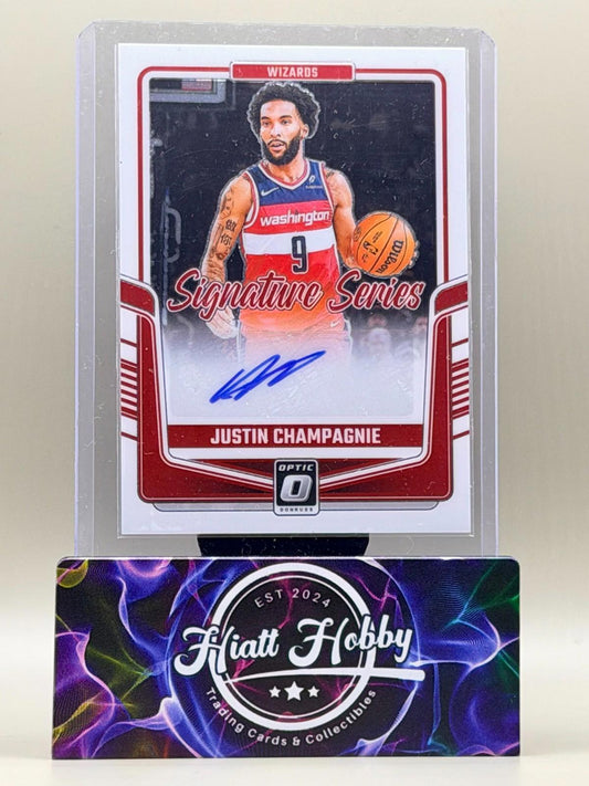 2024-25 Panini Donruss Optic - Justin Champagnie #SS-JUS - Auto