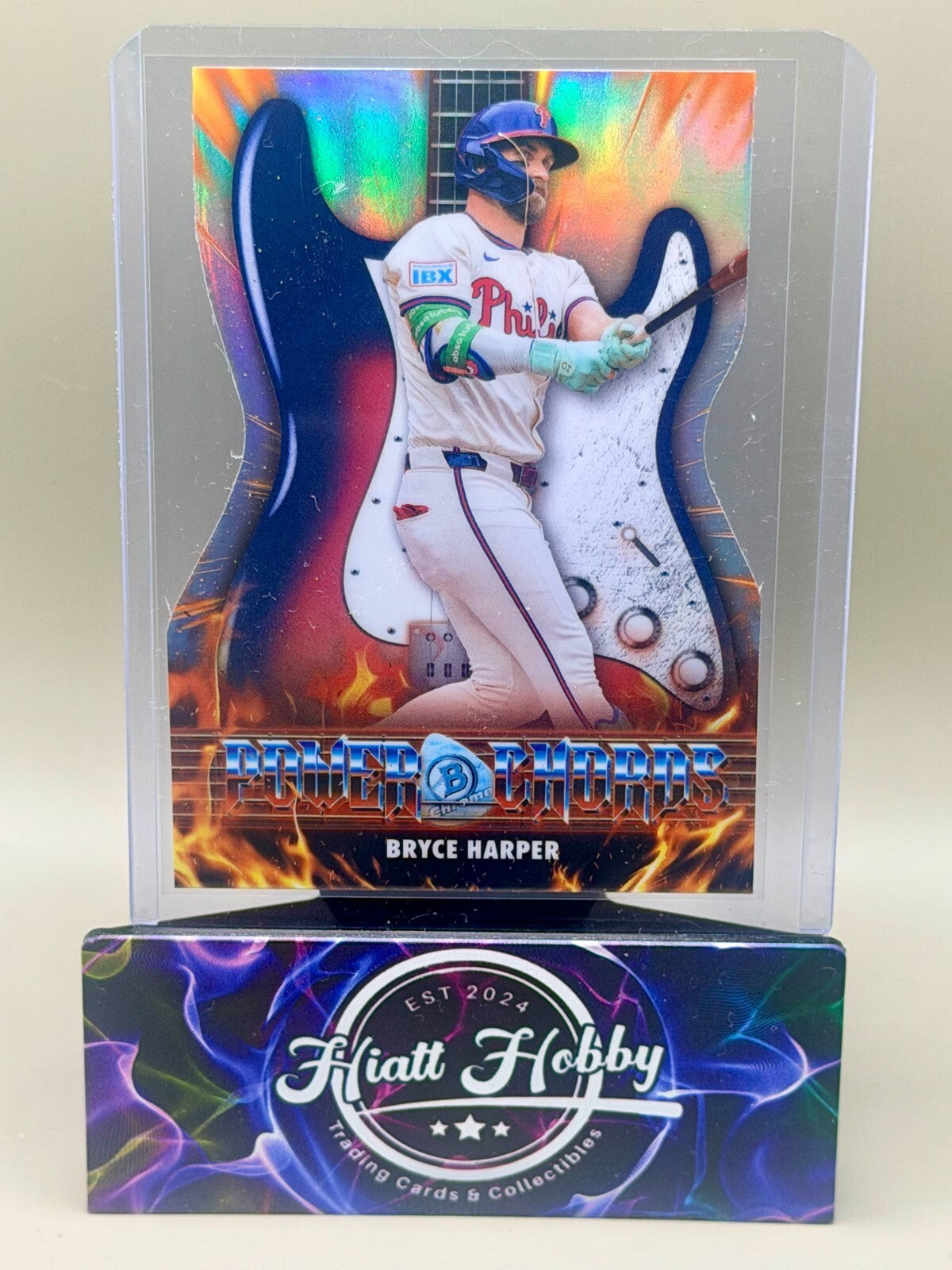 2026 Bowman Chrome Baseball - #PC-7 Bryce Harper - Power Chords