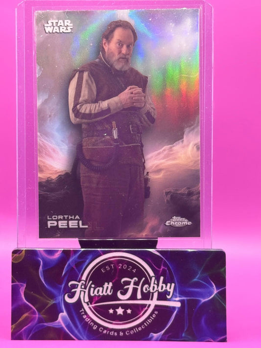2025 Topps Chrome Star Wars - Lortha Peel #132 - Refractor