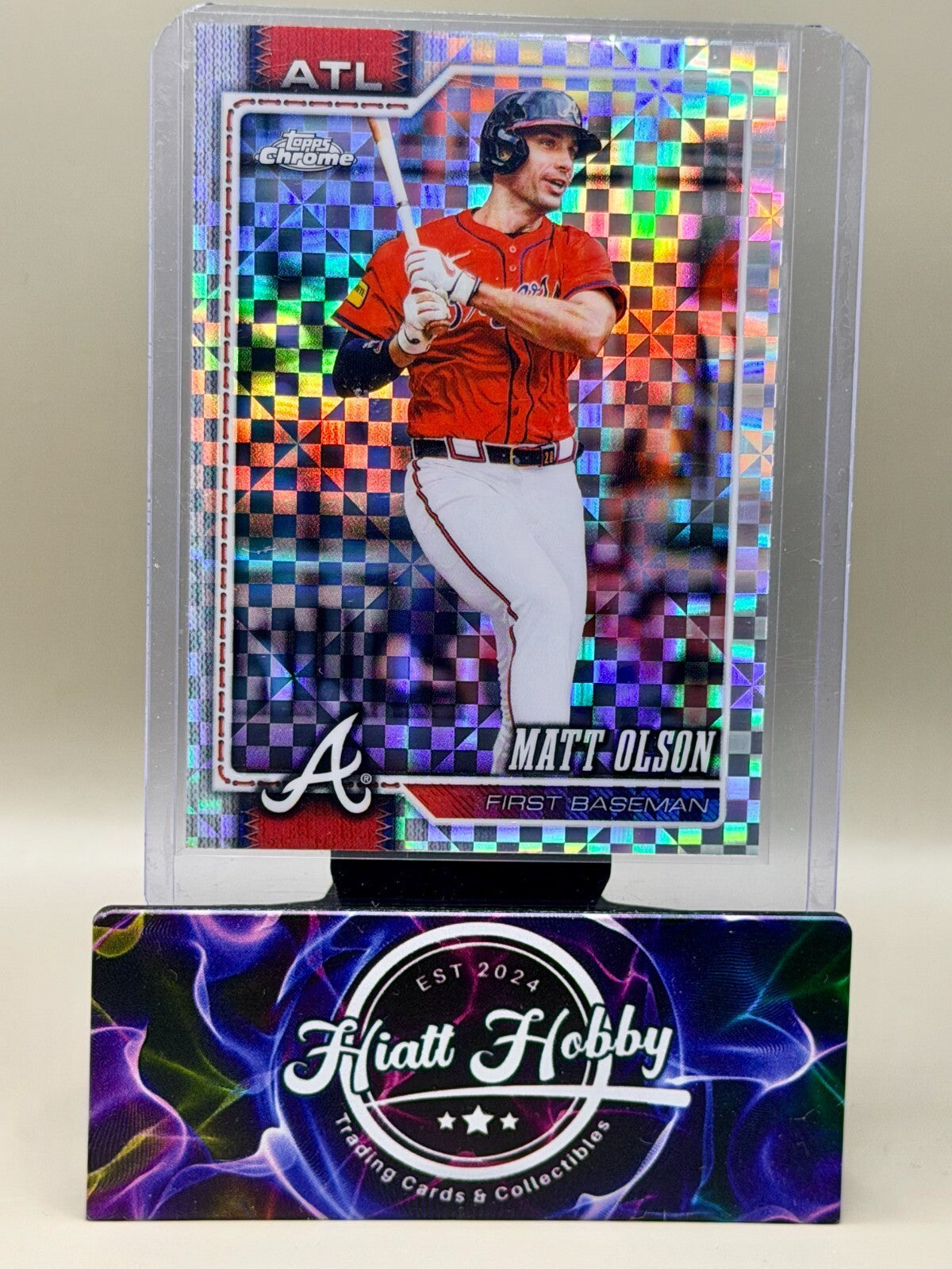 2026 Topps Chrome - #241 Matt Olson - X-Fractor