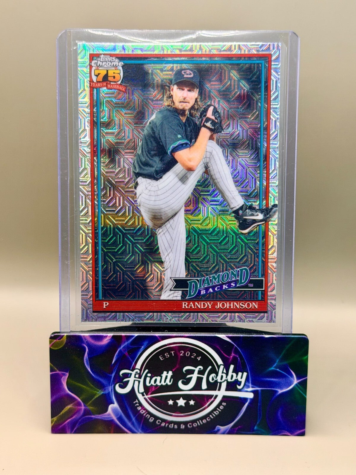 2026 Topps Series 1 - #91C-77 Randy Johnson - 35th Anniversary Silver Pack Mojo