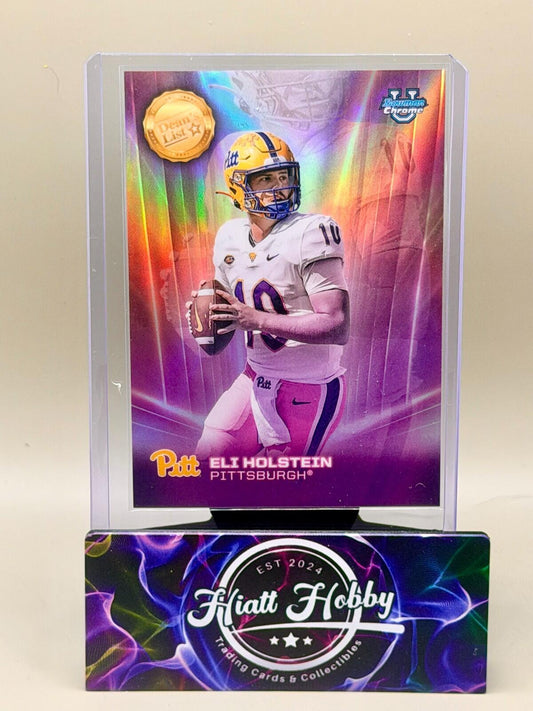 2025 Bowman Chrome U - #DL-15 Eli Holstein - Deans List SSP (Case Hit!)