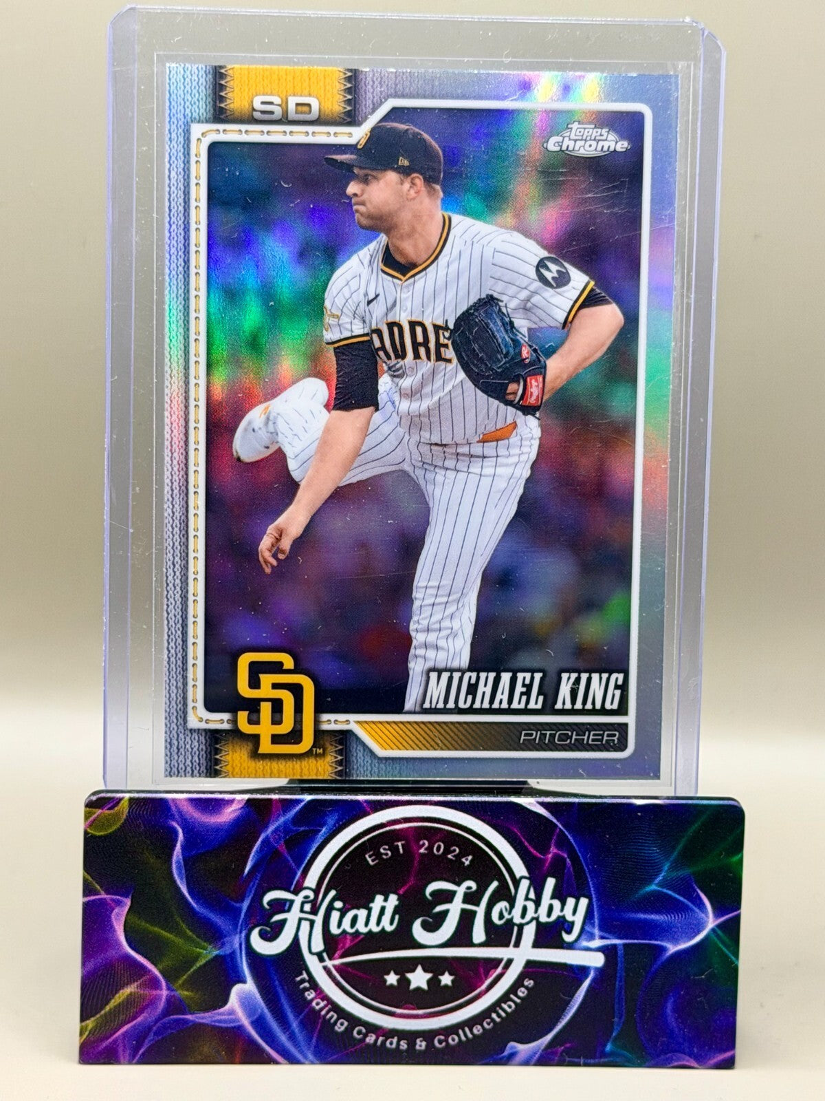 2026 Topps Chrome - #172 Michael King - Refractor