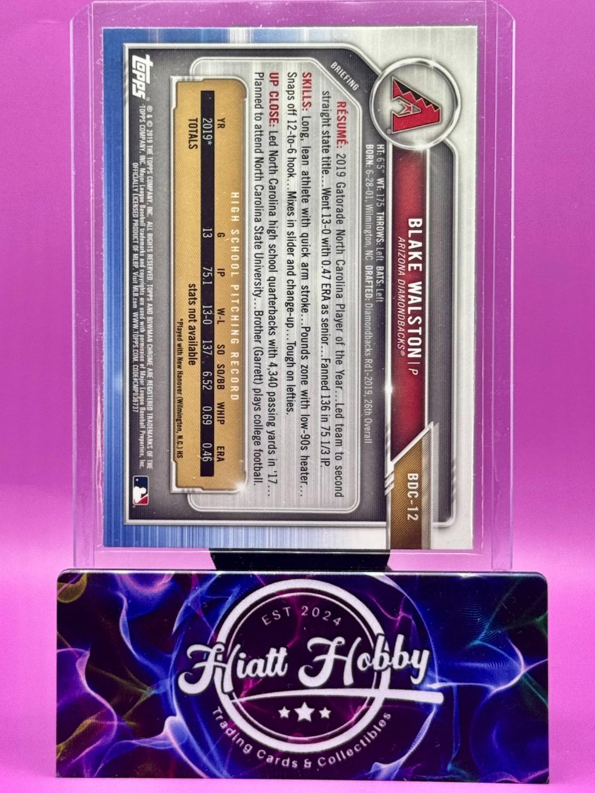 2019 Bowman Draft Chrome Sapphire  - Complete your set.  RC and Superstars