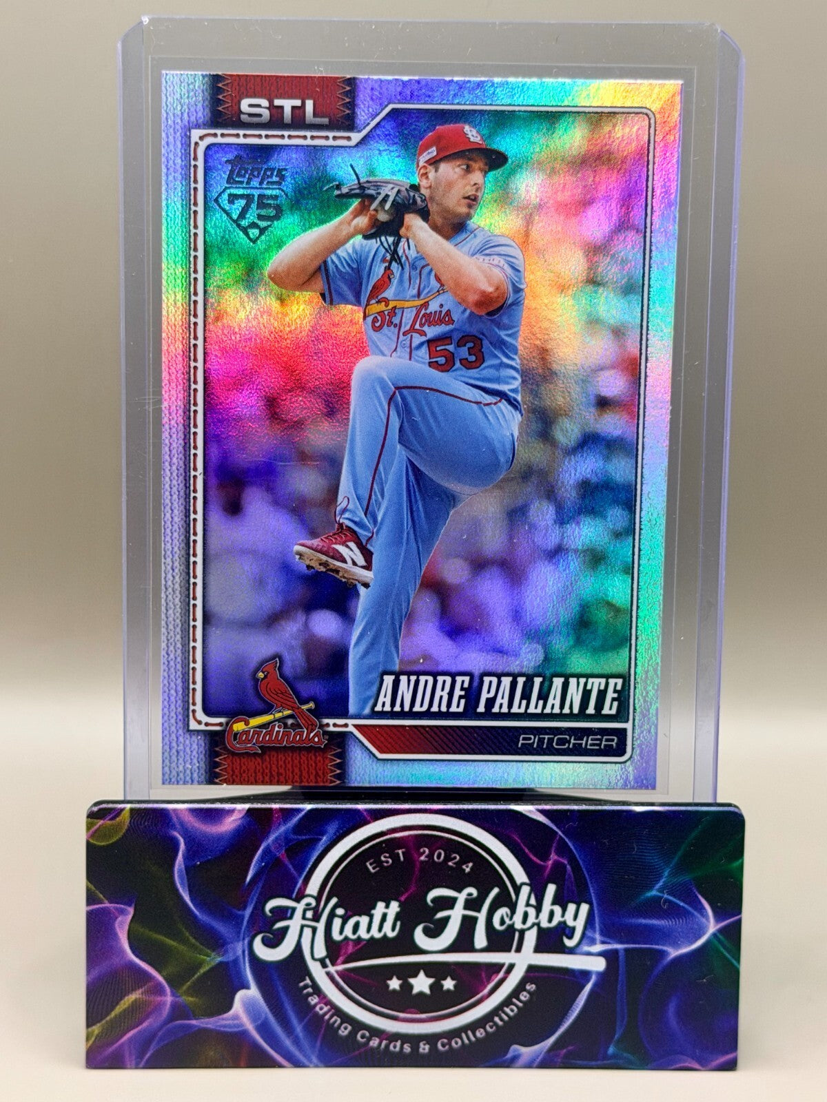 2026 Topps Series 2 - #698 Andre Pallante - Rainbow Foil