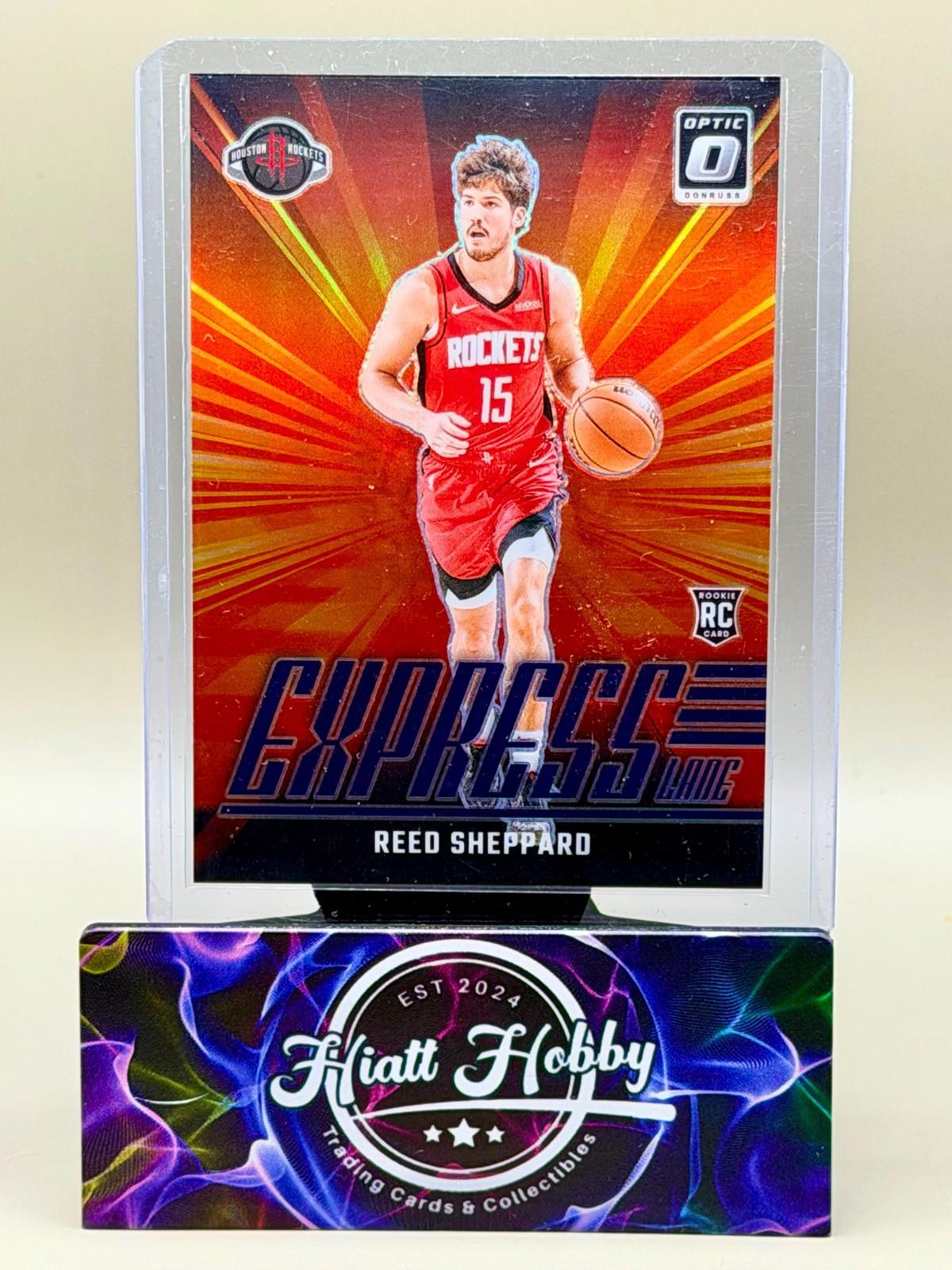 2024-25 Panini Donruss Optic - Reed Sheppard #16 Express Lane Purple Prizm (RC)