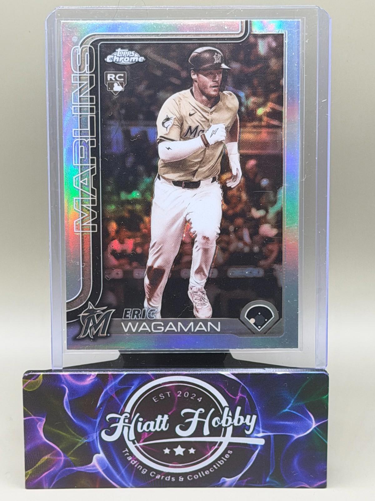 2025 Topps Chrome Update - Eric Wagaman #USC56 - Sepia Refractor (RC)
