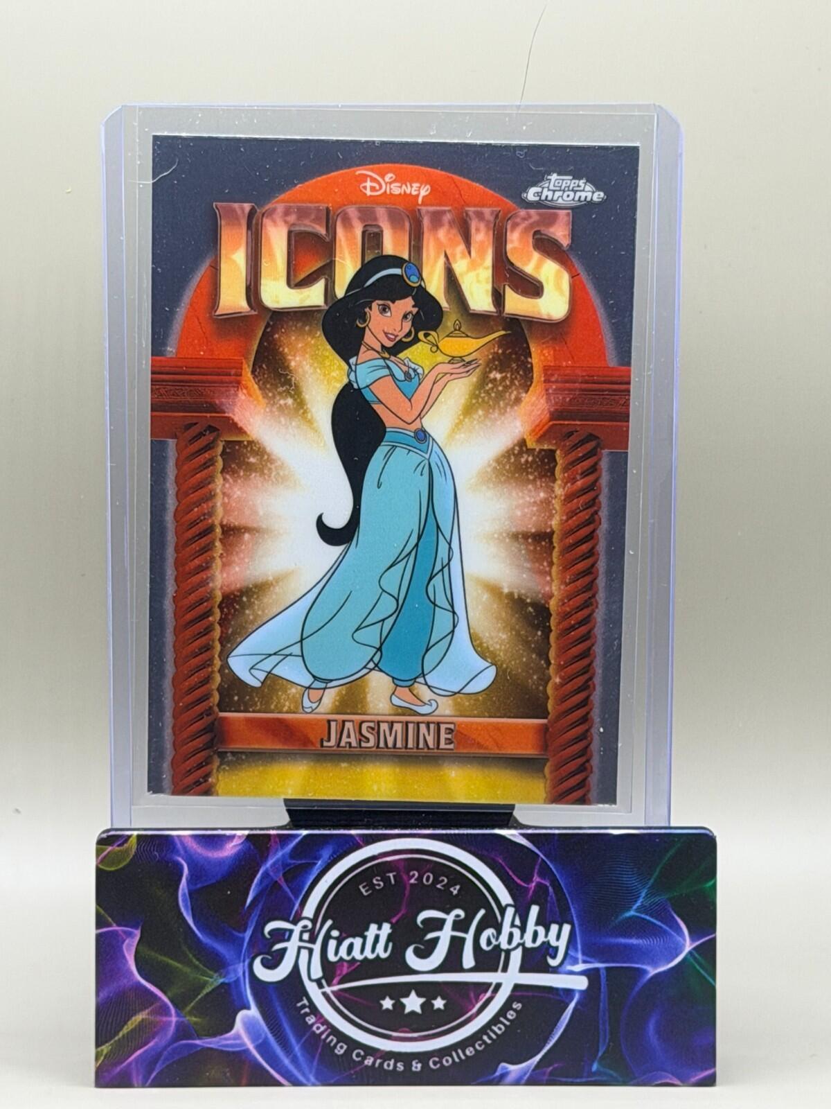 2025 Topps Chrome Disney - #DI-32 - Jasmine - Disney Icons