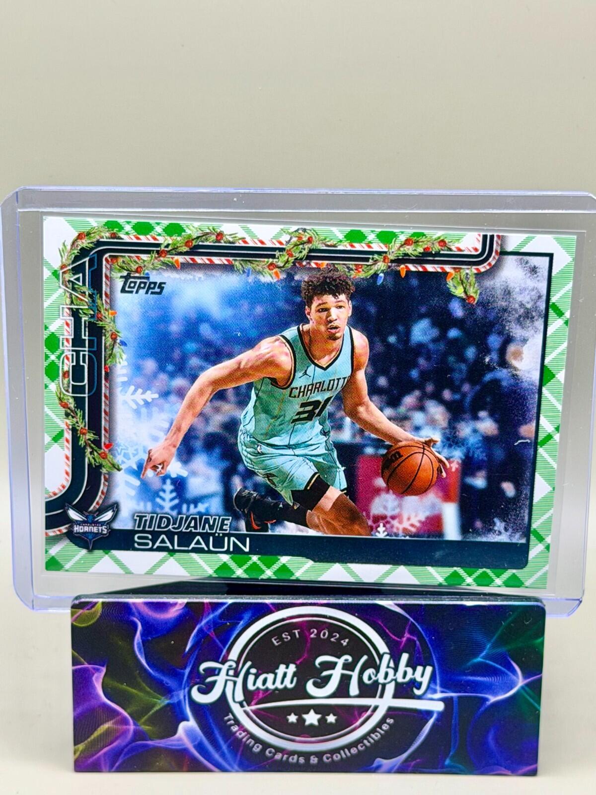 2025-26 Topps Holiday Basketball Plaid Parallels - Complete your set.
